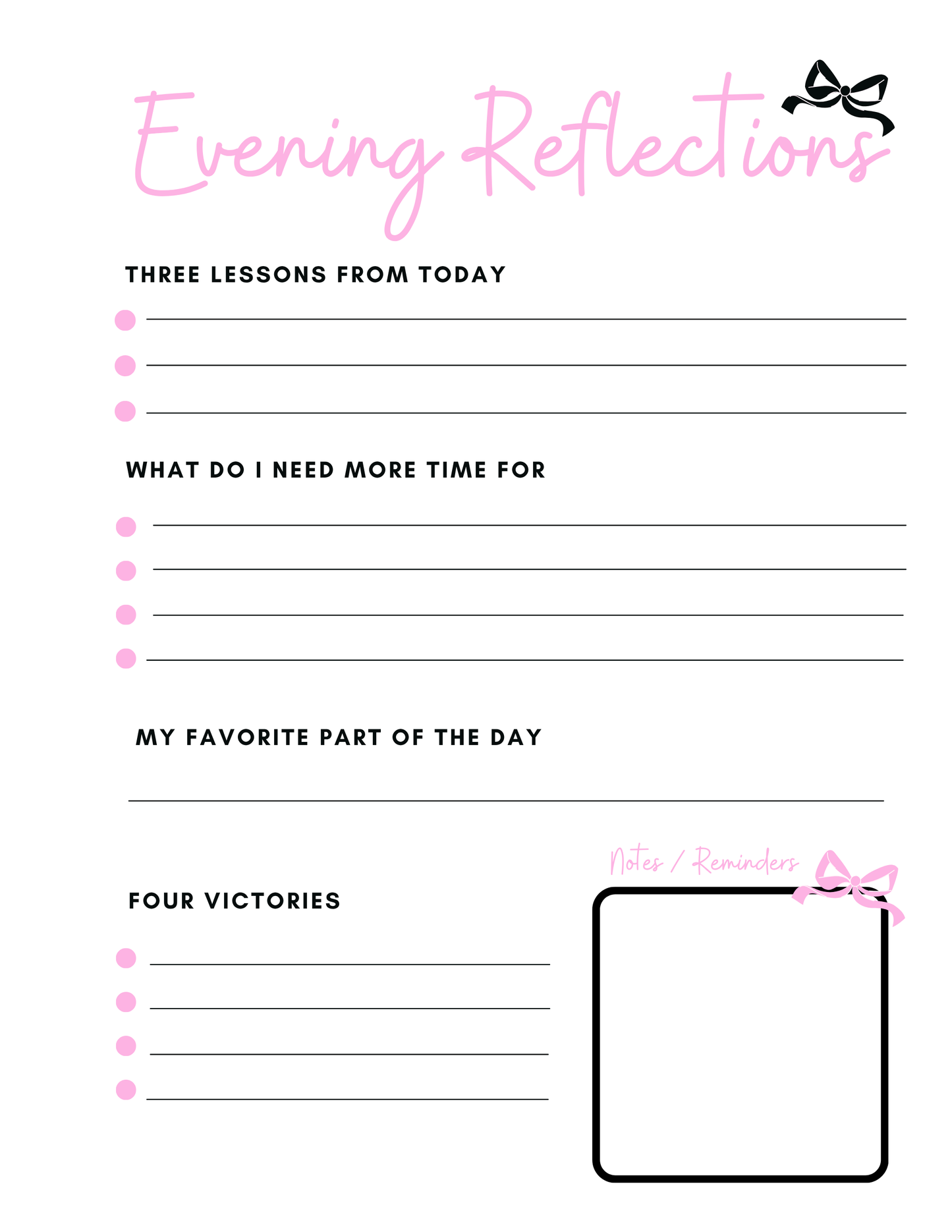 Glow Up Daily Mindset Journal