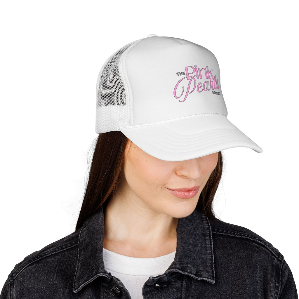 Trucker Cap — The Pink Pearls Society Embroidered Mesh Hat
