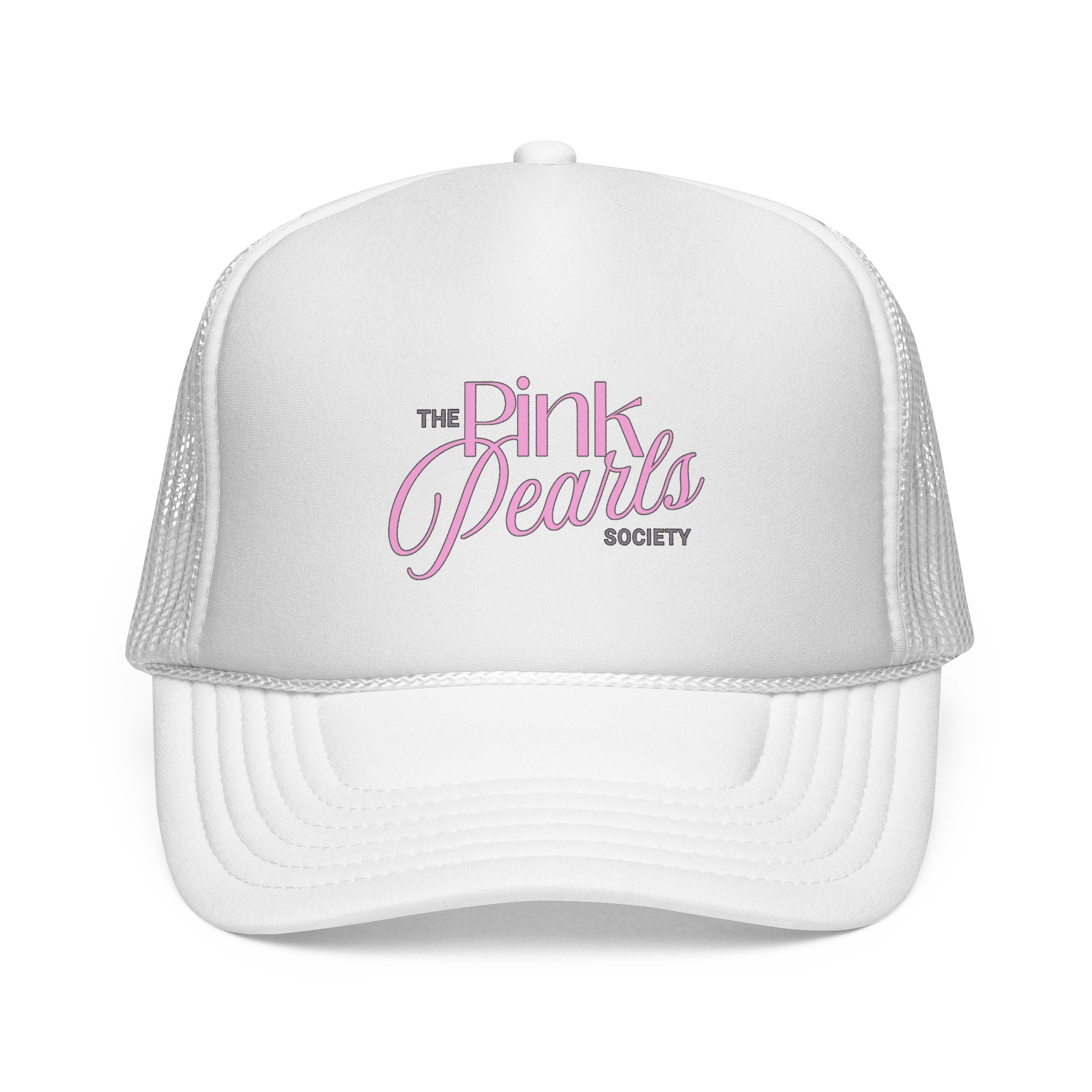Trucker Cap — The Pink Pearls Society Embroidered Mesh Hat