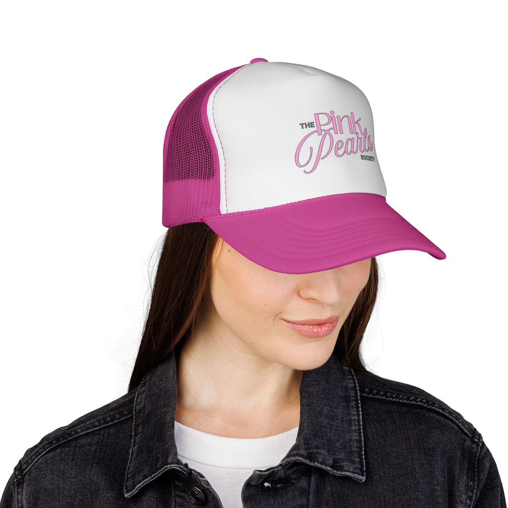 Trucker Cap — The Pink Pearls Society Embroidered Mesh Hat