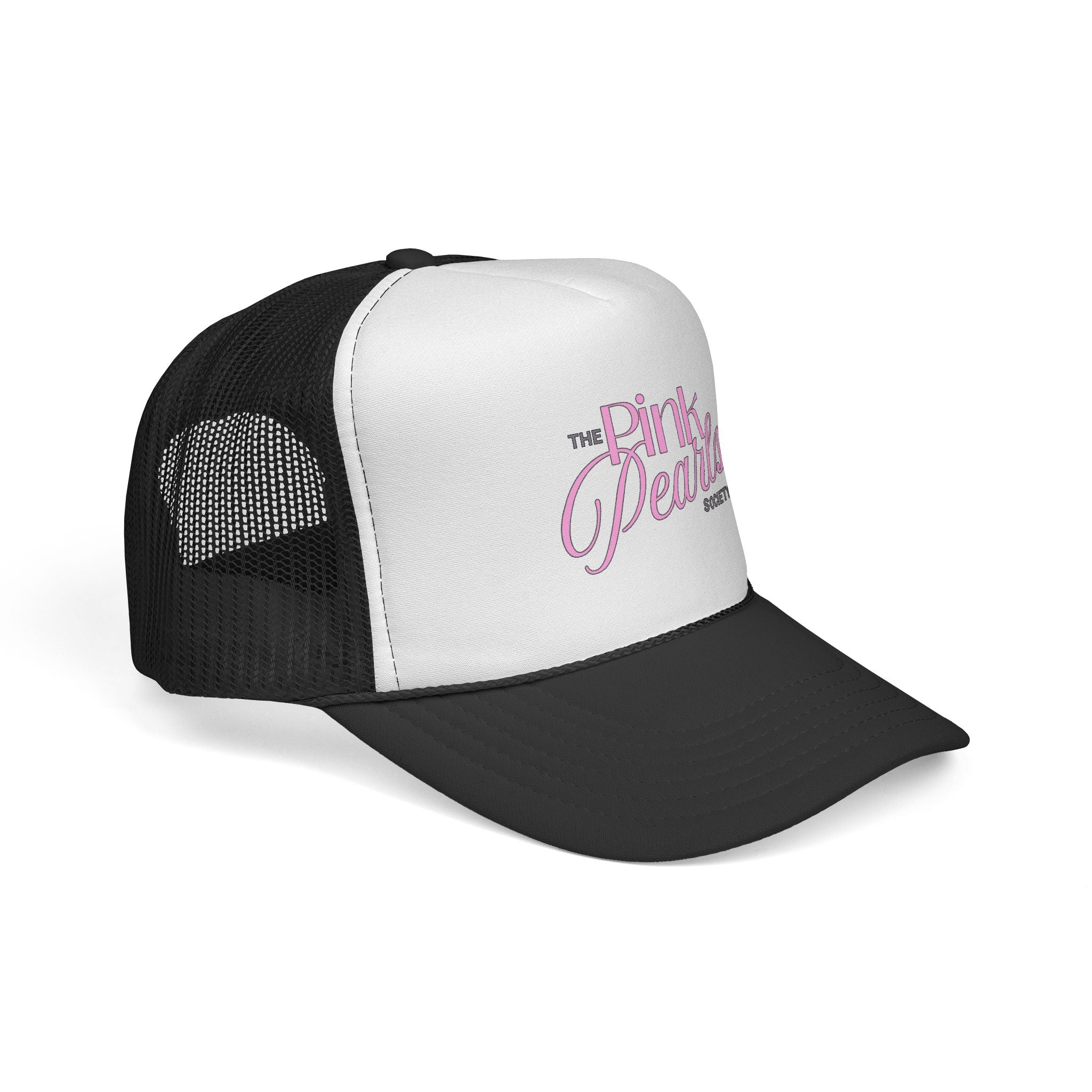 Trucker Cap — The Pink Pearls Society Embroidered Mesh Hat