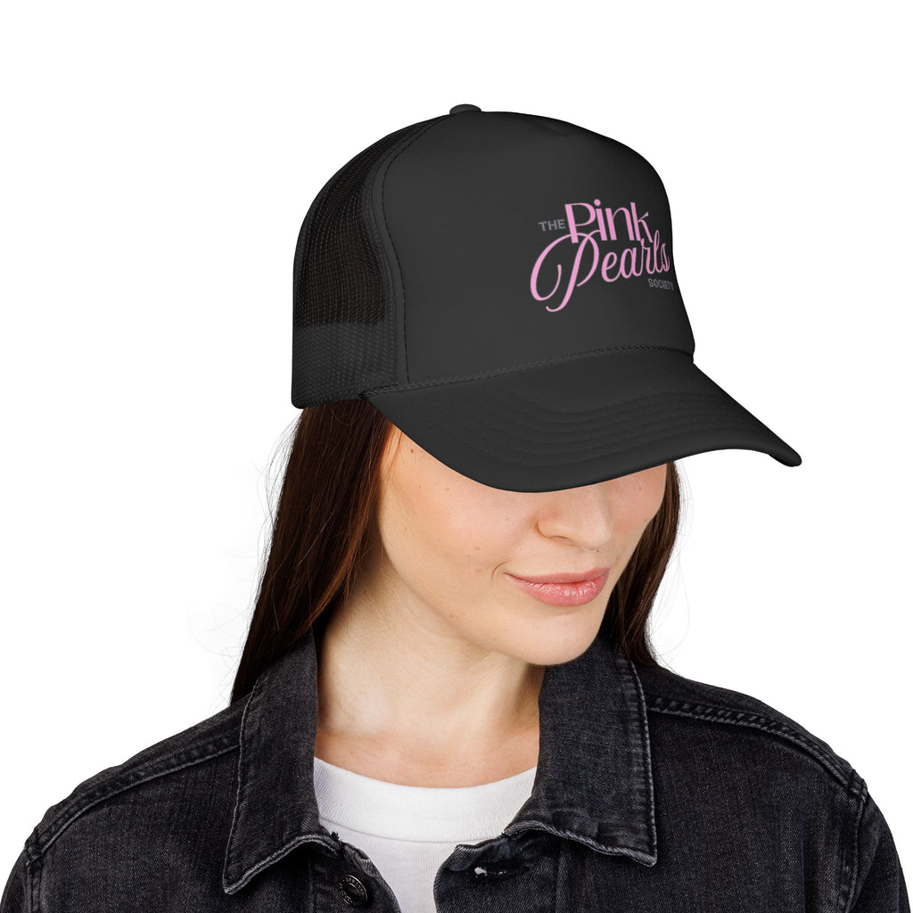 Trucker Cap — The Pink Pearls Society Embroidered Mesh Hat