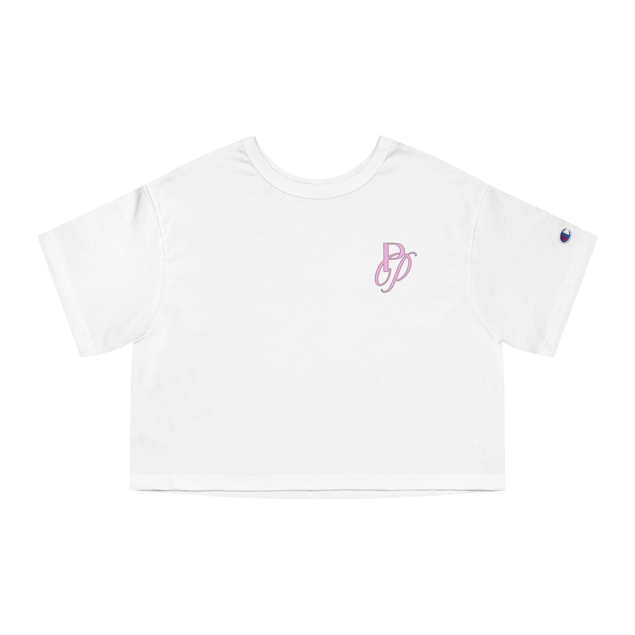 Pink Pearls Society Cropped T-Shirt