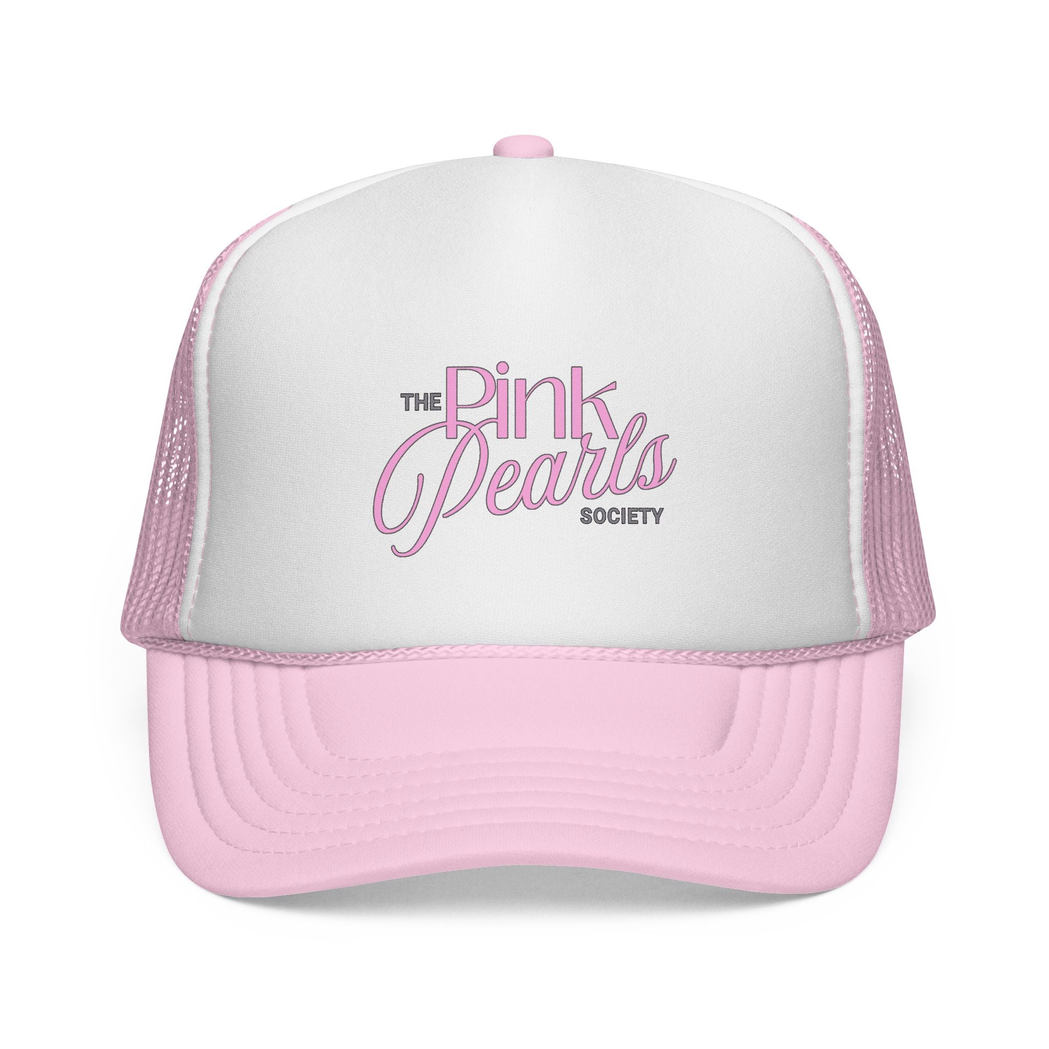 Trucker Cap — The Pink Pearls Society Embroidered Mesh Hat