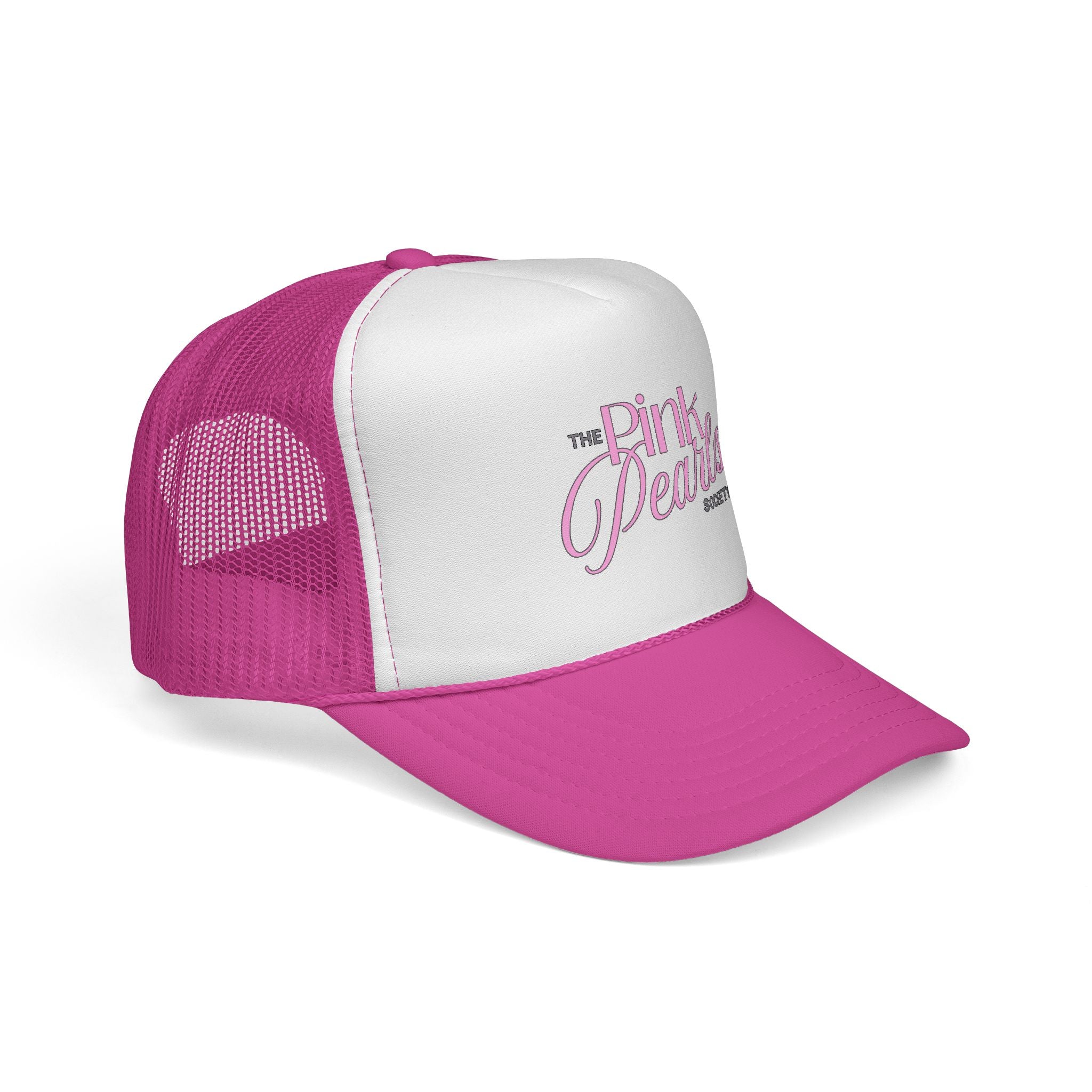 Trucker Cap — The Pink Pearls Society Embroidered Mesh Hat