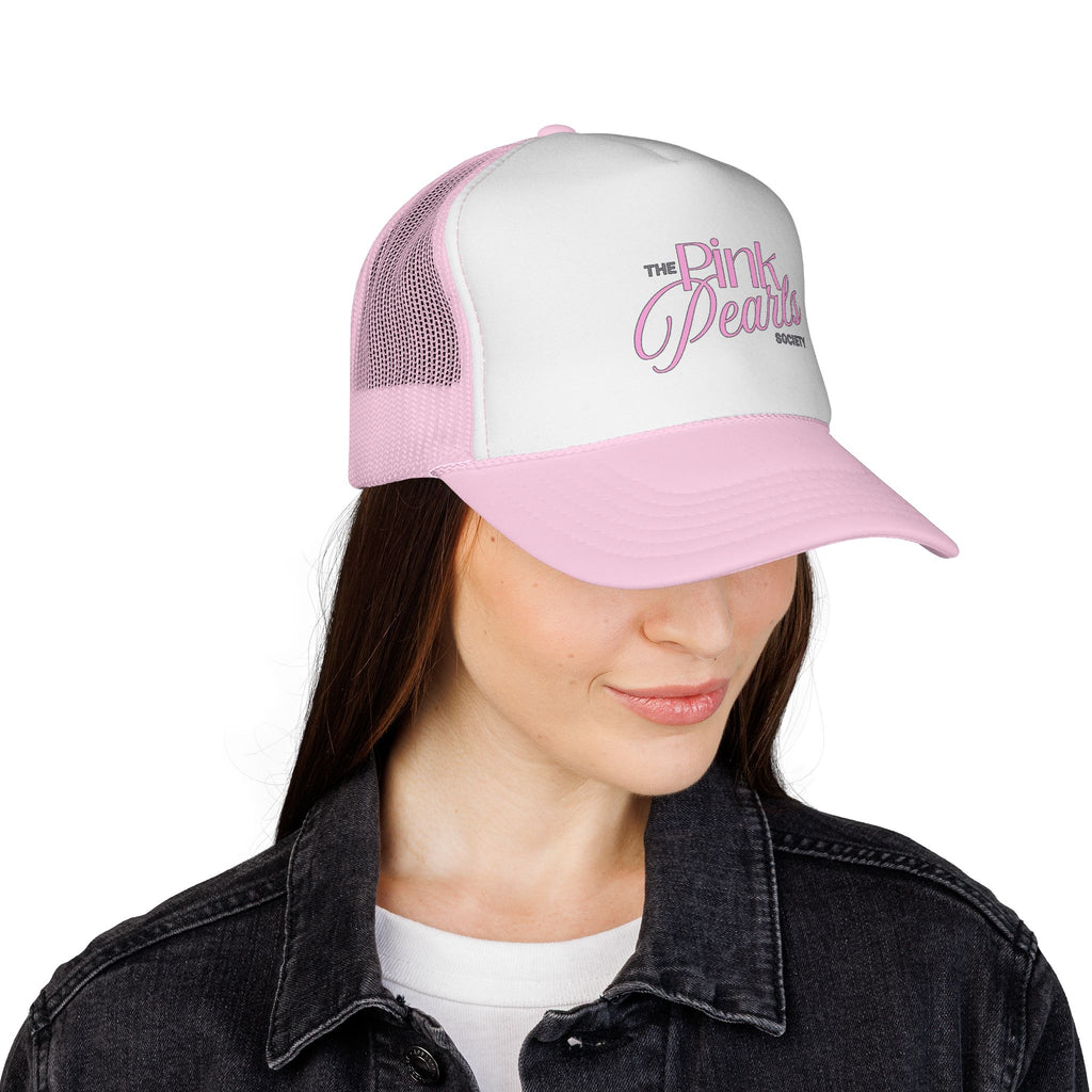 Trucker Cap — The Pink Pearls Society Embroidered Mesh Hat