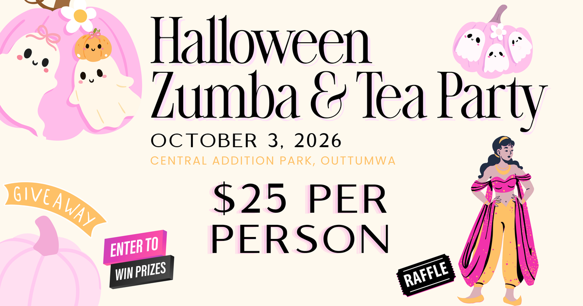 Halloween Zumba & Tea Party Ticket