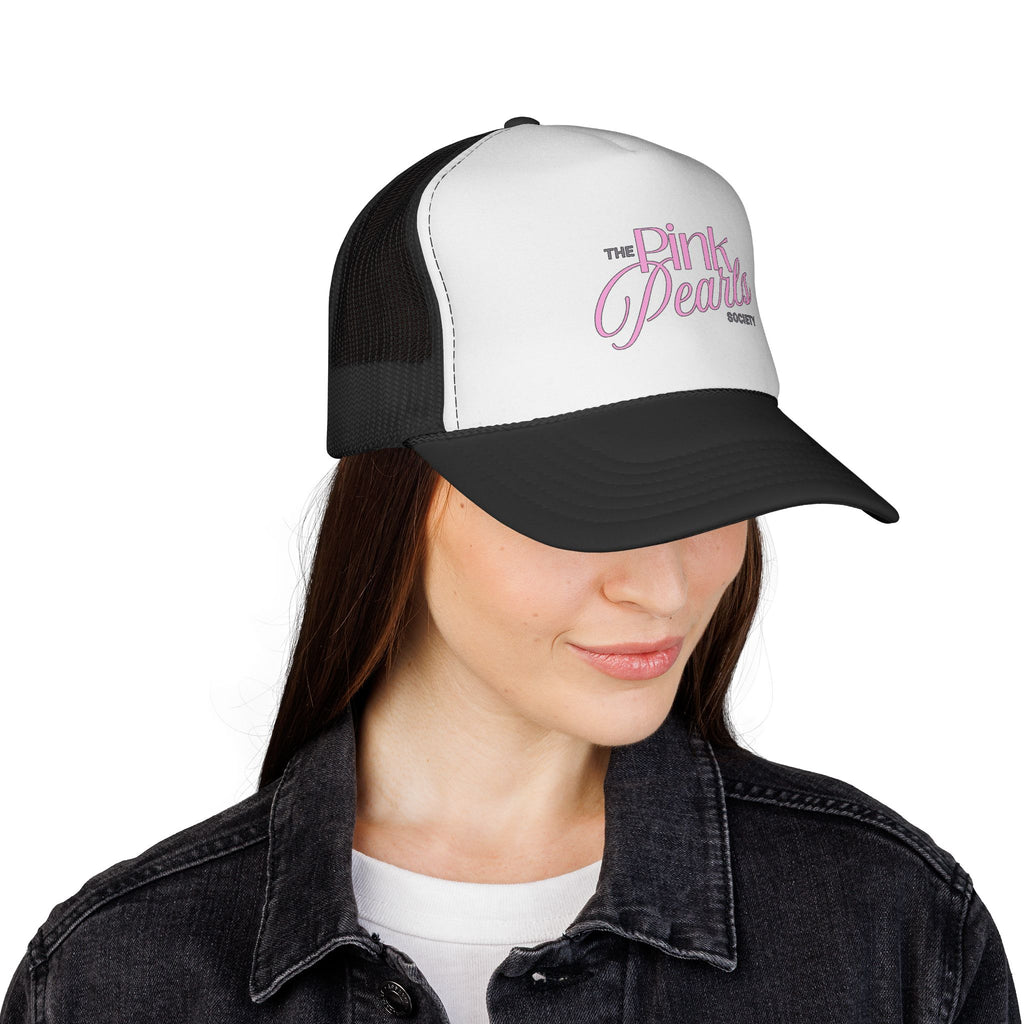Trucker Cap — The Pink Pearls Society Embroidered Mesh Hat