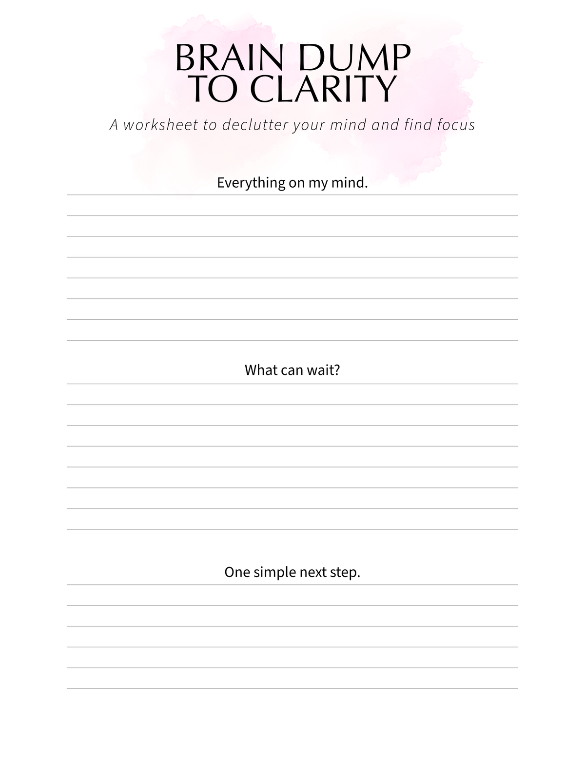 Wellness Journal