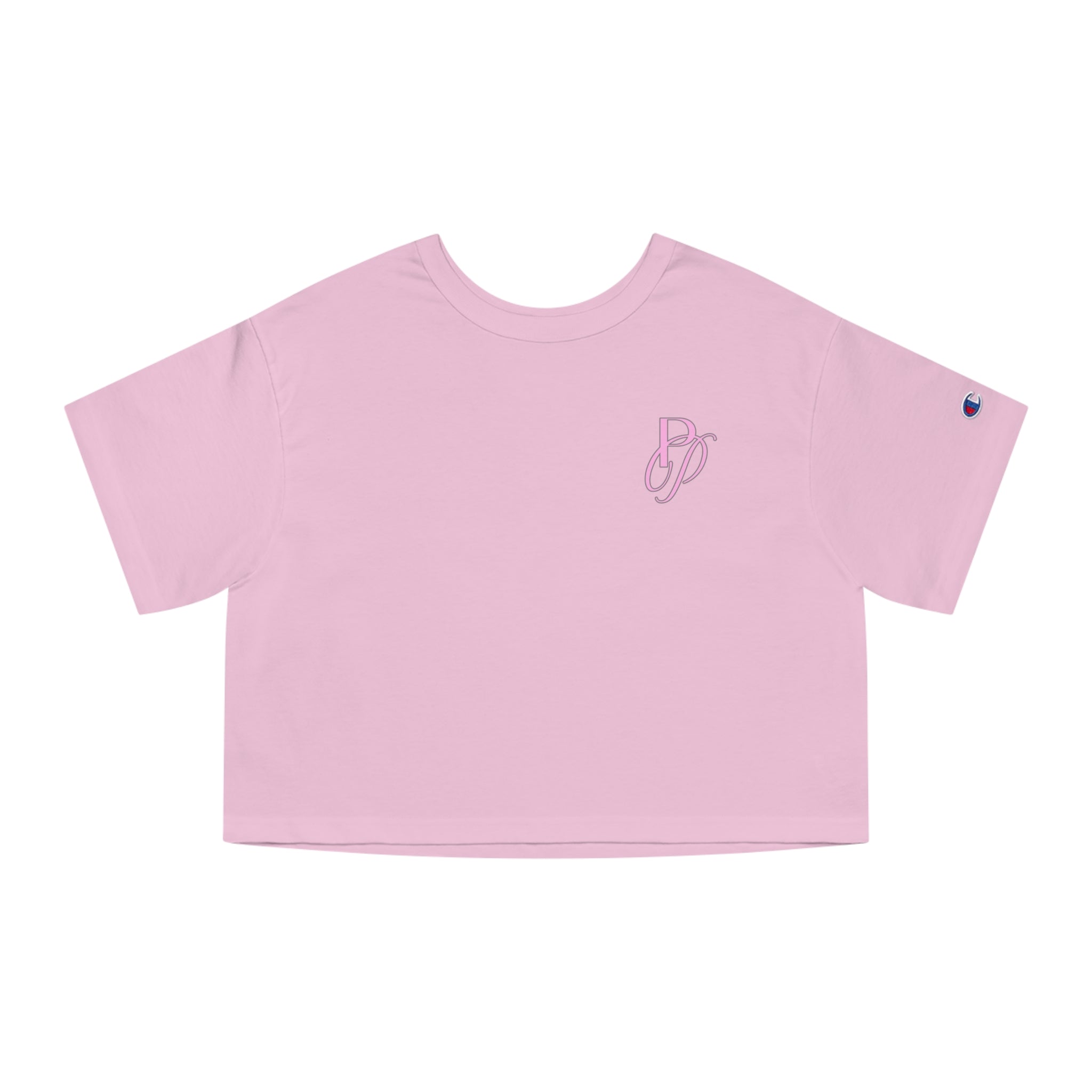 Pink Pearls Society Cropped T-Shirt