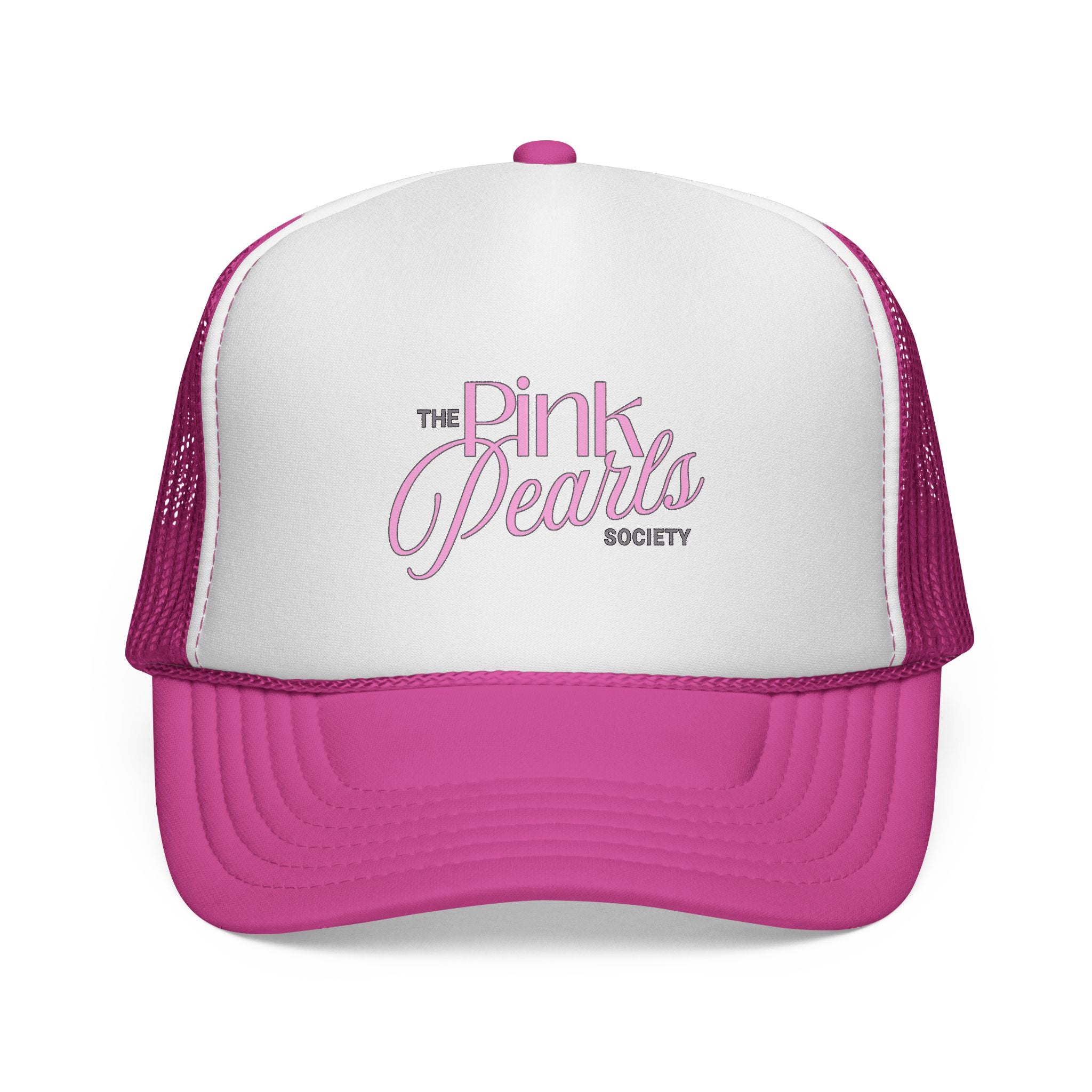 Trucker Cap — The Pink Pearls Society Embroidered Mesh Hat