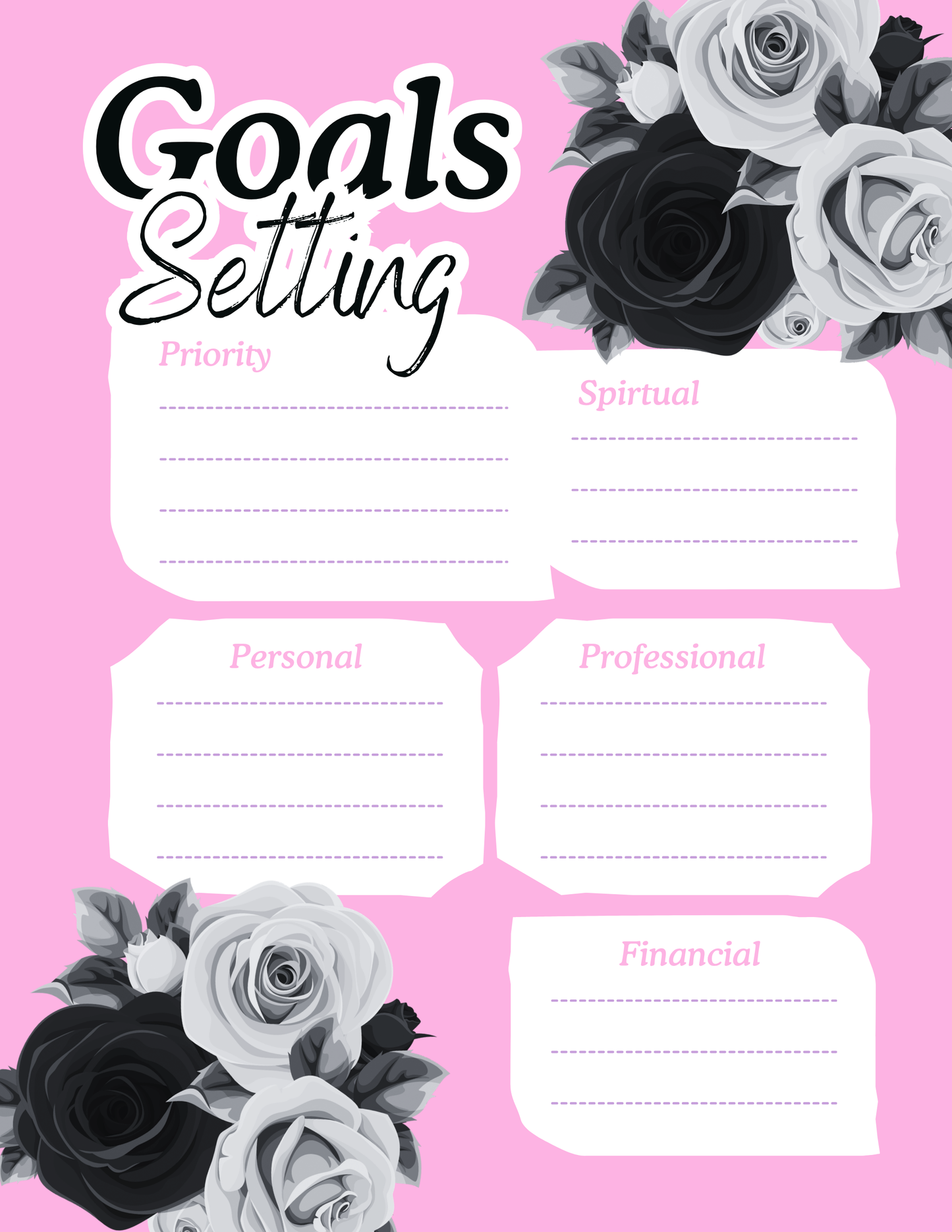 Glow Up Daily Mindset Journal